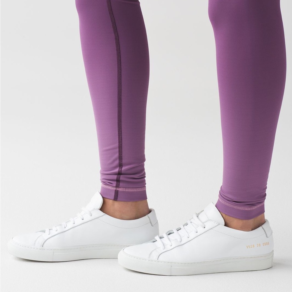 Lululemon Wunder Under Pant (Hi-Rise) Ombre Darkest Magenta - Picture 5 of 12